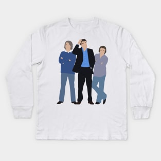 Top Gear Old Line up | Clarkson, Mary and Hammond Kids Long Sleeve T-Shirt